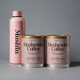 Compre duas latas de Mushroom Coffee e ganhe uma garrafa GRÁTIS!