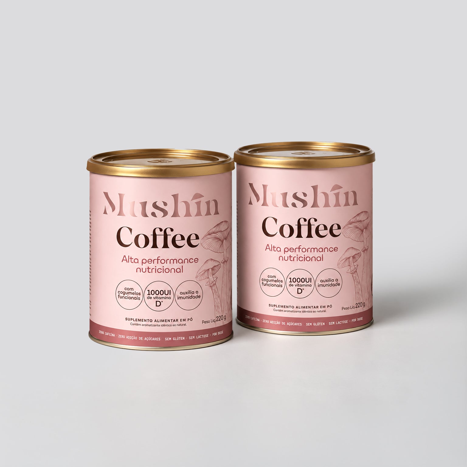 Kit Duo Coffee — 2 Latas Mushin Coffee