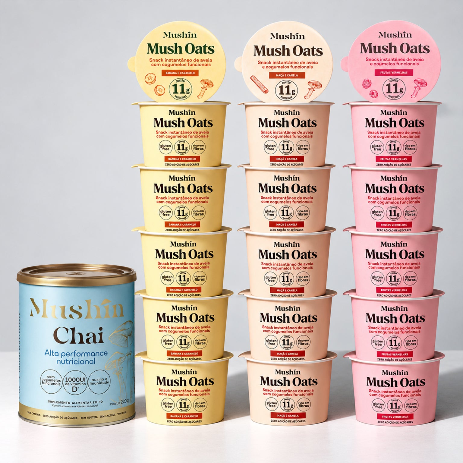 Kit Mushin Chai + 18 Mush Oats
