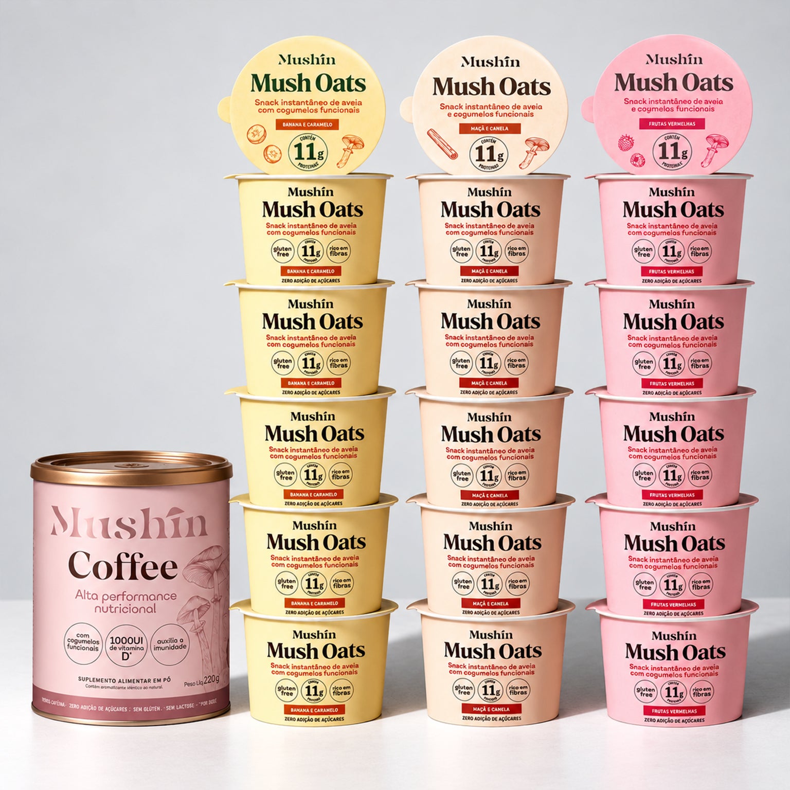 Kit Mushin Coffee + 18 Mush Oats