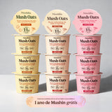 Kit Todos os sabores Mush Oats - 12 unidades