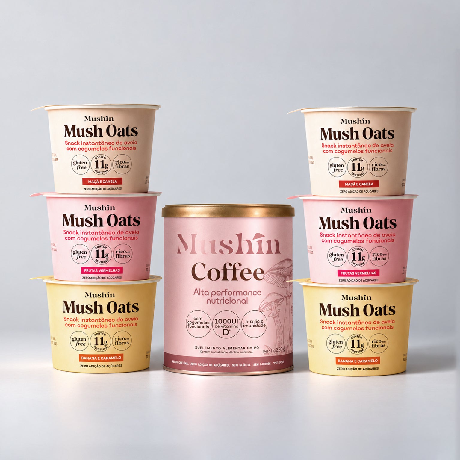 Morning Kit — Mushin Coffee + 6 Mush Oats